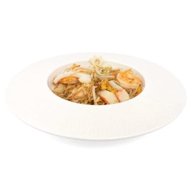 Rishi sushi - Spaghetti di riso con verdure e frutti di mare