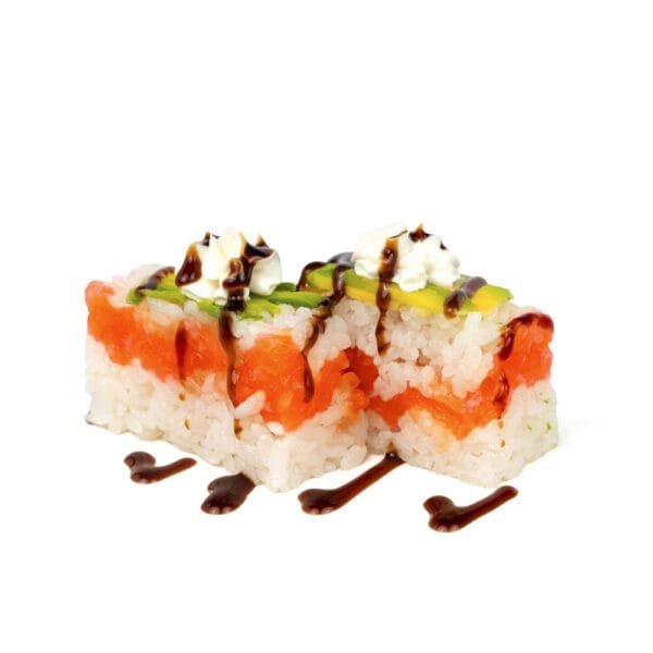 Rishi sushi - Oshi salmon